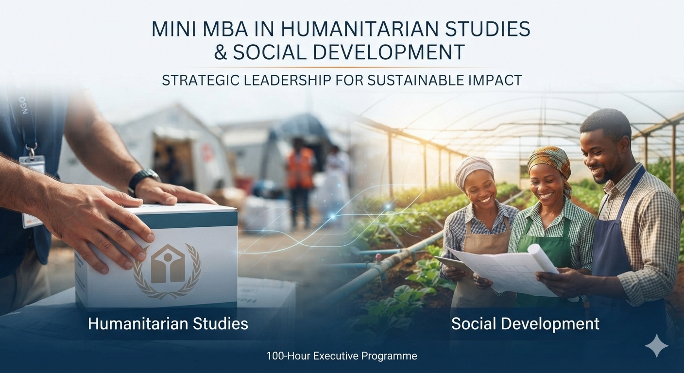 Mini MBA in Humanitarian Studies & Social Development